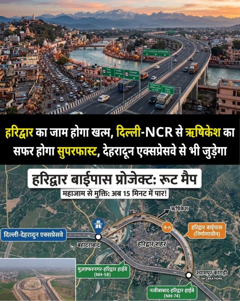 दिल्ली-NCR से ऋषिकेश, हरिद्वार और देहरादून का सफर पहले से कहीं ज्यादा तेज और सुगम हो जाएगा।