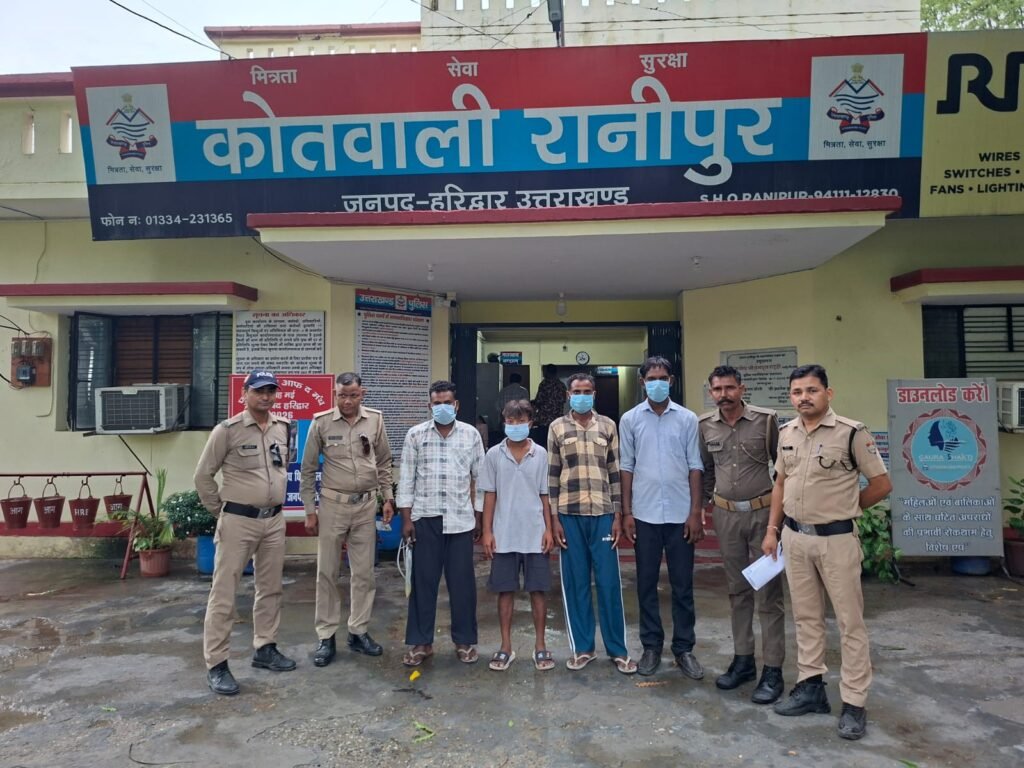 ऑपरेशन प्रहार के अन्तर्गत पुलिस टीमो ने फिर दबोचे 04 वारण्टी दबोचे