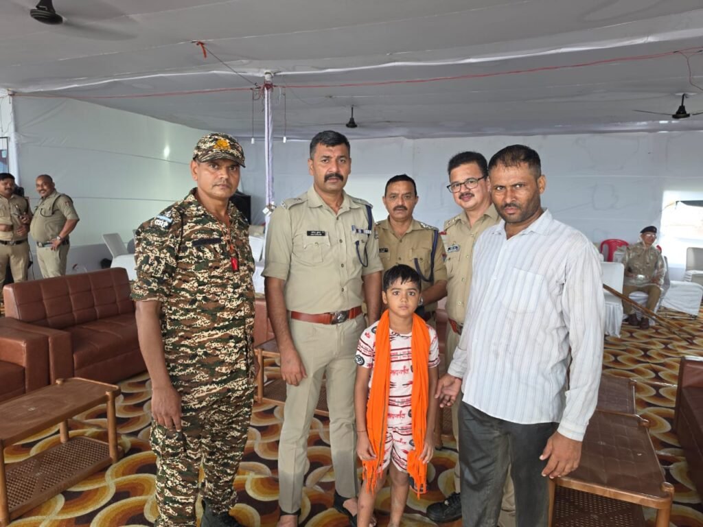 उत्तराखण्ड पुलिस की सतर्कता से परिवार को मिला अपना नन्हा लाल